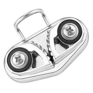 ตัวล็อคเชือกสแตนเลส ตัวล็อคแบบแคม ตัวล็อคสำหรับเรือ ลูกปืน รับน้ำหนักได้มาก ป้องกันสนิม วงแหวนนำทาง อุปกรณ์พิลาทิส - Product Image 3