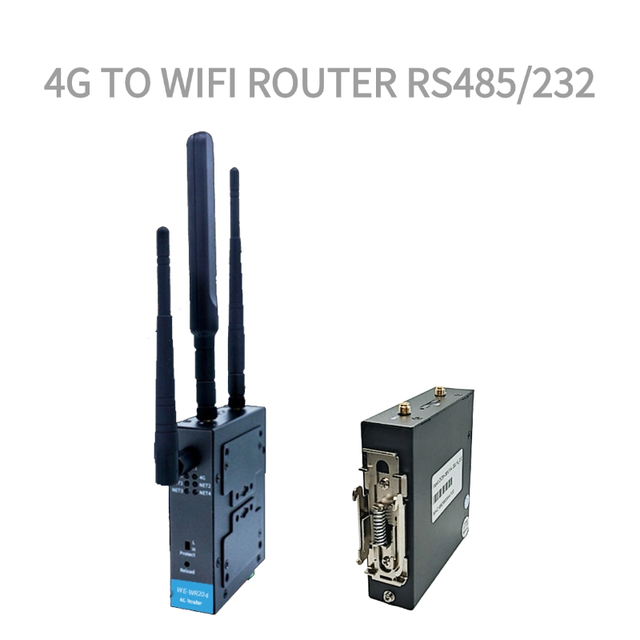 Dual-Mode Industrial 4G to Wi-Fi Router 150Mbps 15KV ESD Protection GPS TCP/UDP/HTTP for Remote Monitoring&IoT Smart Grid
