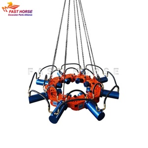 Hangood BYMK600 BYMK800 Round <b>Hydraulic</b> Pile Breaker Concrete Crusher Pile <b>Cutter</b> for SY205 SY215 Pile Head Crusher - Product Image 3