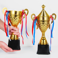 Best-seller trophée couleur or Champions coupe petites oreilles trophée coupe du monde football football