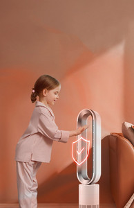 Quạt Và Nóng 2 Trong 1 Hiện Đại Sang Trọng Cho Phòng Đứng Làm Mát Không Khí Không Cánh Quạt Nóng - Product Image 6