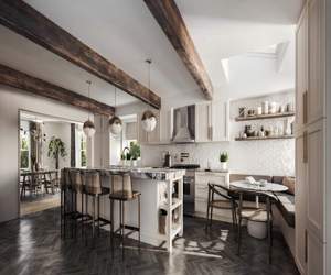 Dernière cuisine moderne de luxe complète, portable, en bois, avec un ensemble complet de placards, design modulaire, style shaker, cuisine intelligente - Product Image 1