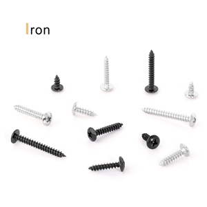 M3.5 Phillips phẳng đầu tròn vít sắt Niken đen tự khai thác chéo khe vít gỗ vít cho đồ nội thất ván sửa chữa - Product Image 3