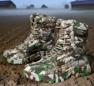 Bottes tactiques de chasse DF 1906 AS33 pour homme, grandes tailles 39-47, couleur kaki-vert, pour l'Afrique, la pampa, la forêt et le désert - Product Image 3