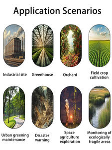 Zonewu เซ็นเซอร์วัดความชื้นในดินอัจฉริยะ/อุณหภูมิ /ec/<span class=keywords><strong>ph</strong></span>/npk | จอไอโอดีแบบเรียลไทม์7-in-1สำหรับการเกษตรและเรือนกระจก - Product Image 6