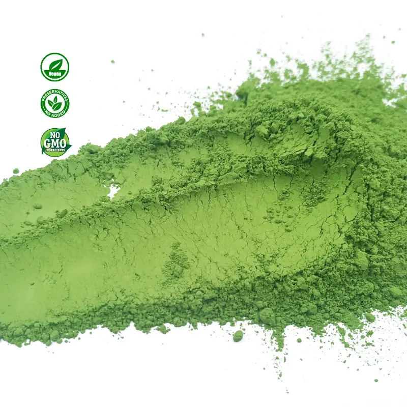 Фруктовый органический порошок маття, частная торговая марка, 100% натуральный чистый органический порошок маття зеленого чая