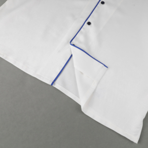 Camicie Estive da Uomo in Twill 100% Cotone di Alta Qualità, Anti-Piega, Traspiranti, con <span class=keywords><strong>Colletto</strong></span> a Contrasto, Vestibilità Ampia e Maniche Corte - Product Image 4