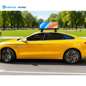 Henan Китай Vertex высокая яркость водонепроницаемый Wi-Fi на крыше автомобиля такси реклама P2.5 такси верхний светодиодный дисплей - Product Image 1