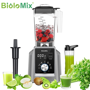 Mixeur Commercial Professionnel 2200W 2L Robuste, Hachoir à Aliments Haute Vitesse Multifonctionnel, Broyeur à Glace et Smoothies - Product Image 1