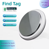 Localisateur de clés intelligent, traceur GPS Airtag, dispositif anti-perte BT, alarme de rappel, compatible avec Apple/Android pour retrouver chiens et animaux de compagnie