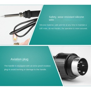 Estación de Soldadura de Temperatura Constante 936 Transfronteriza, 60W 220V, Núcleo de Calentamiento Cerámico con Temperatura Ajustable, Soldador para - Product Image 5
