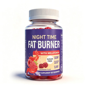 Gummies Brûle-Graisse Nocturnes pour un Ventre Plat, Contrôle du Poids et Boost d'Énergie avec Mélatonine - Product Image 1