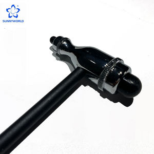 Marteau de percussion manuel de diagnostic médical en acier inoxydable/caoutchouc à double tête pour usage en clinique neurologique - Product Image 4