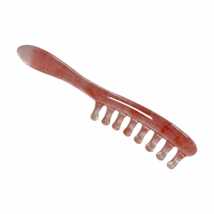 Custom Logo Resin Paddle Hair Brush Eco-Friendly Scalp <b>Massage</b> Comb - Product Image 5