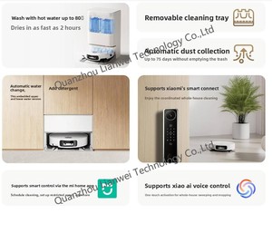เครื่องดูดฝุ่นหุ่นยนต์ <span class=keywords><strong>Xiaomi</strong></span> Mijia 6 AI รุ่นดั้งเดิม พร้อมระบบถูพื้นแบบ<span class=keywords><strong>ไร้</strong></span><span class=keywords><strong>สาย</strong></span> ประสิทธิภาพสูง ใช้เทคโนโลยี LDS สำหรับทำความสะอาดทั้งแบบเปียกและแห้ง รุ่น PV32N - Product Image 5