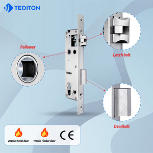 Tediton an ninh cửa Bolt smartsteel xi lanh từ cửa <span class=keywords><strong>Mortise</strong></span> Khóa cơ thể cho khóa cửa thông minh - Product Image 5