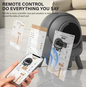 Haute qualité nouveau bac à litière automatique pour chat génération 60L sécurité Anti-pincement intelligent chat toilette Intelligent autonettoyant bac à litière - Product Image 4