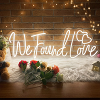 Decoraciones para Fiesta de Cumpleaños We Found Love, Luces Decorativas para Interiores, Adornos Colgantes Multicolores con Control Remoto para el Hogar y Fiestas