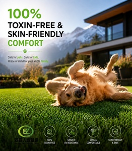 <span class=keywords><strong>Gazon</strong></span> artificiel robuste anti-rayures de 30 mm <span class=keywords><strong>pour</strong></span> l'agilité canine, entièrement perméable et certifié écologique non toxique <span class=keywords><strong>pour</strong></span> les centres de loisirs <span class=keywords><strong>pour</strong></span> animaux de compagnie - Product Image 4