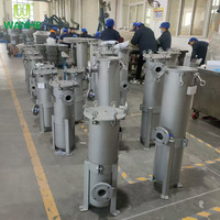 Filtration d'eau pour raffineries, pétrochimie, engrais et cycles chimiques - Panier filtrant et cuve de filtration en acier inoxydable