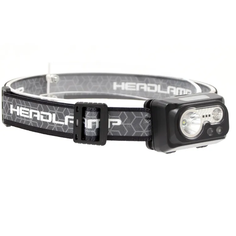 New Arrival 3W LED Type-C Charging Outdoor Waterproof Headlamp Camping Hiking Fishing Sensor Head Torch