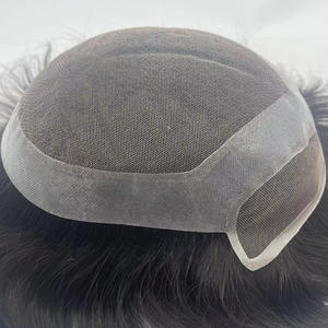 Sistem Penggantian Rambut Pria 9X7 dengan Garis Rambut Alami 100% Virgin, Laris Manis - Product Image 3