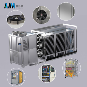 Thương mại thép không gỉ thịt thịt bò Jerky thực phẩm dehydrator máy với bơm nhiệt cho rau quả sấy khô - Product Image 2