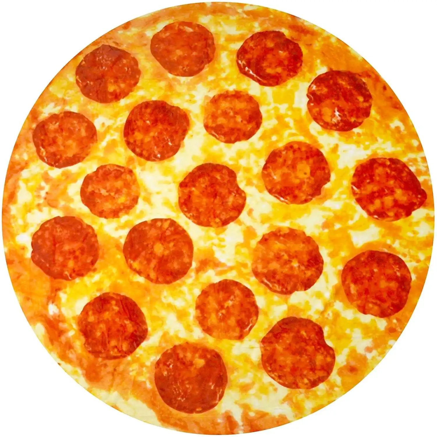 Ücretsiz kargo dayanıklı flanel polar 280gsm 60 80 inç çift taraflı özel baskılı gıda şekli Tortilla Pizza atmak battaniye 2.0