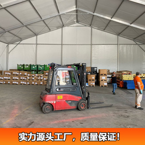 Carpa industrial para almacén con techo y paredes de PVC, rectangular, resistente al viento, para uso en exteriores durante todas las estaciones, para almacenamiento y exposiciones. - Product Image 5