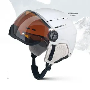 <span class=keywords><strong>Casco</strong></span> de Snowboard integrado para hombres y mujeres, deportes de invierno, equipo de esquí de cara completa, <span class=keywords><strong>gafas</strong></span> deportivas de invierno, conjunto completo de equipo - Product Image 1