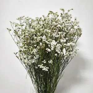 OH ARTS Bouquet <span class=keywords><strong>de</strong></span> Gypsophile Artificielle Blanche Faite à la Main, Toucher Réel, Longues Tiges pour Mariage, Décoration Intérieure, Vente en Gros - Product Image 3