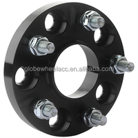 Adaptateur de roue forgé entretoise de roue 5x114.3 noir M12 20mm d'épaisseur