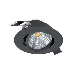 Saliceto นำ DIAM โคมไฟ8.8ซม. สีดำ-1X4.8W 1X450lm 2700K - Product Image 1