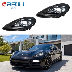 Phares LED Plug and Play CREULI pour <span class=keywords><strong>Porsche</strong></span> Panamera 971 2017-<span class=keywords><strong>2022</strong></span> 2023 Style PDLS Vente Directe d'Usine Pièces Auto - Product Image 1