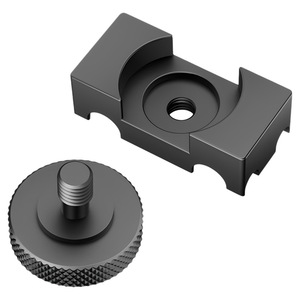 Accesorios para correa de cámara, soporte de montaje con perilla para base de fijación de trípode y jaula de cámara - Product Image 1