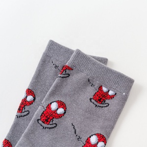 Wholesale High Quality Crew Casual Cotton Anti-Slip Anti-Bacterial Superhero Funny Character Novelty <strong>Marvel</strong> Comic <strong>Socks</strong> - Product Image 6
