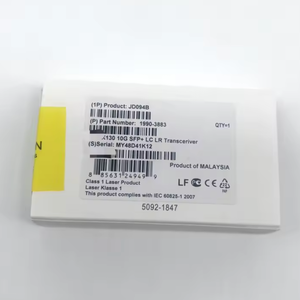 Module émetteur-récepteur Aruba JD092B JD094B J4858D J4859D J9151D J9150D 10GBASE-SR SFP+LC POE Capacité de commutation 40 Gbit/s Garantie 1 an - Product Image 1