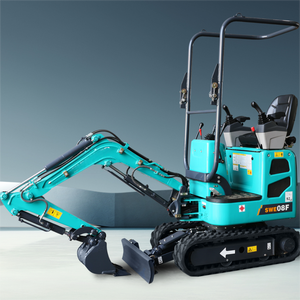 Miniescavatore SWE17F 1.7T a raggio di rotazione zero, forza di scavo della benna 21kN, capacità di salita del 41% per frutteti/cantine/serra - Product Image 6