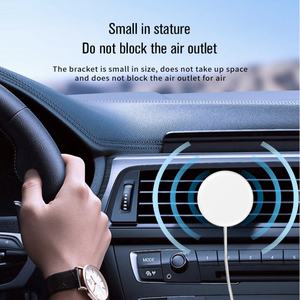 Cargadores inalámbricos de coche magnéticos fuertes de 15W para iPhone 14 13 12 Pro Max Air Vent Car Phone Holder cargador estación de carga rápida - Product Image 6