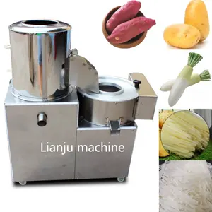 新型土豆削皮机/薯条切片机/工厂供应薯片制作机