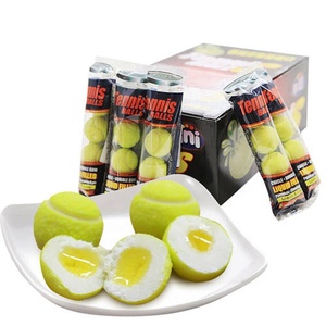 Mittel gefüllter Kaugummi, mit Marmelade gefüllter Fußball form Kaugummi - Product Image 4