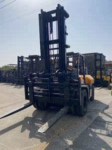 TCM 10 Ton Diesel Forklift 10t Forklift FD100 Heavy Duty diesel Forklift 6m Lifting Height for Container <b>Handling</b> - Product Image 3