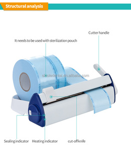 Selladora de Bolsas Médicas <span class=keywords><strong>Runyes</strong></span> SEAL-120 Eléctrica de Alta Potencia 100W, Máquina de Sellado Dental de Plástico, Ancho Máximo 280mm - Product Image 4
