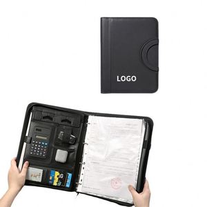 2025 Multifunction <b>File</b> Expanding <b>A4</b> Pu Leather Promotion Office Folder for Document - Product Image 3