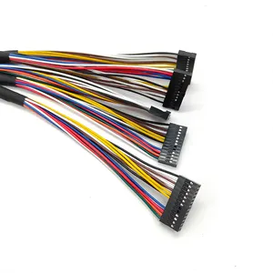 Custom 26pin 2.54mm Dupont Wire 50cm Jumper Cable 2*13pin Female To Male Dupont Flat Cable