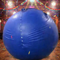 Costume gonflable drôle de myrtille costume gonflable de cosplay boule de PVC de costume de myrtille d'inflation à vendre