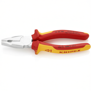 Pince Knipex en chrome vanadium 1000 V isolée 190 mm pour travaux électriques - Product Image 1
