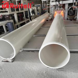 Pasokan air PVC putih Diameter besar dan pipa drainase pasokan air kualitas tinggi dan sistem pipa pipa PVC plastik drainase - Product Image 5