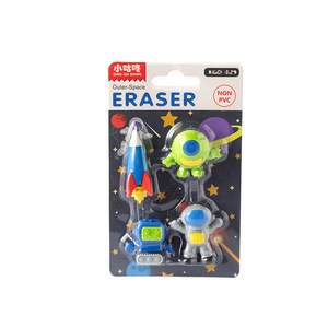 Juego de Borradores de Astronauta Xiao Gu Dong XGD-029, Sin PVC, Temática del Espacio Exterior, para Niños, Regalo Escolar - Product Image 5