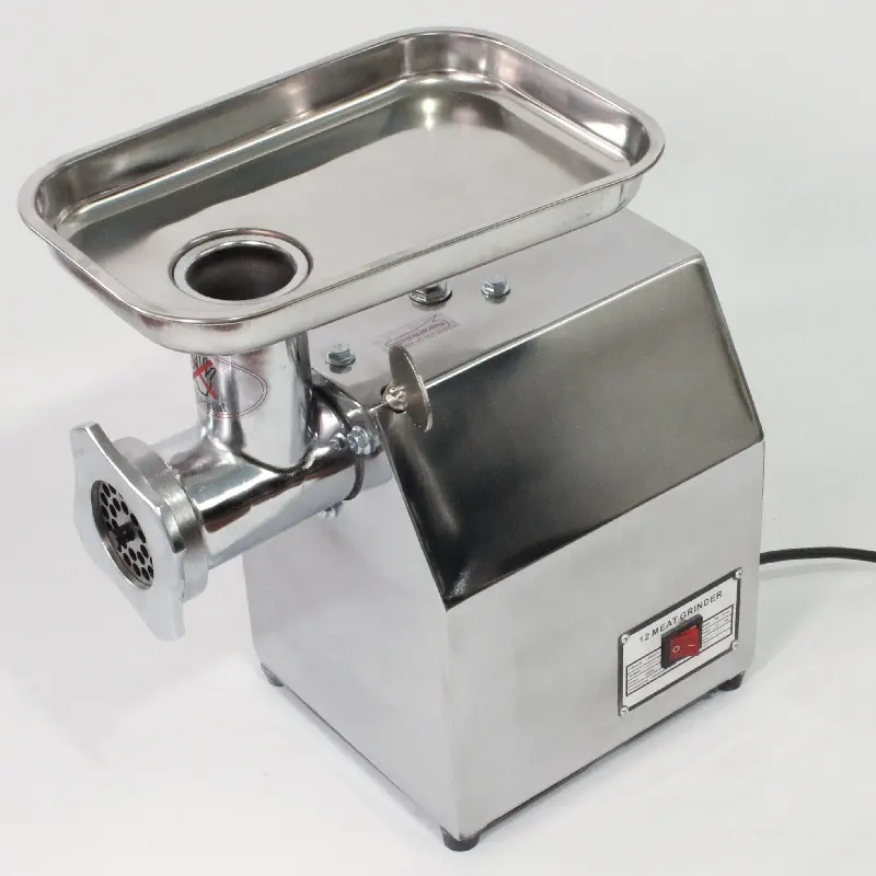 Durable Meat Mincer Automatic 12# Semi Stainless Steel Minced Chicken Skeleton Electric Minced Meat Mincer